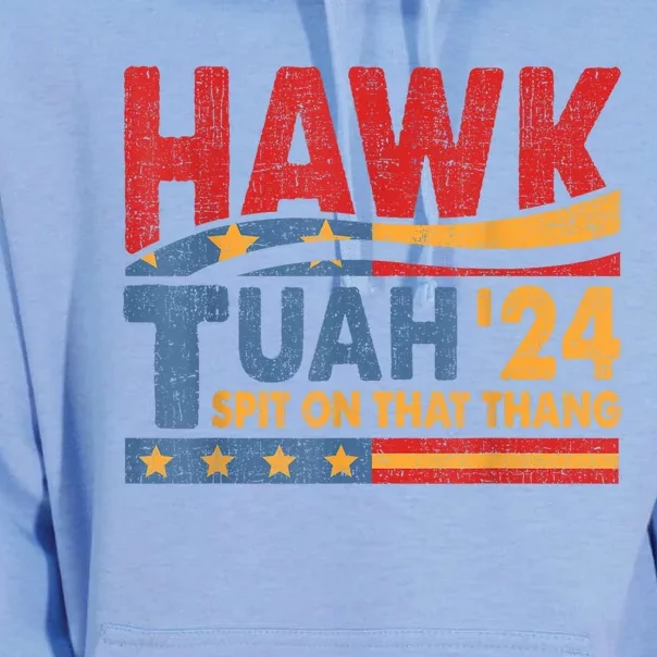 Hawk Tuah 24 Spit On That Thang Unisex Surf Hoodie