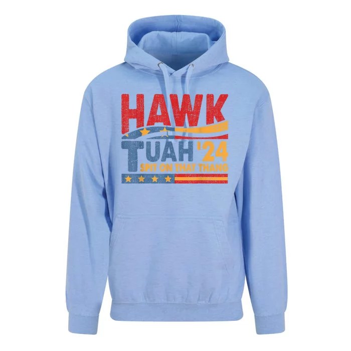 Hawk Tuah 24 Spit On That Thang Unisex Surf Hoodie