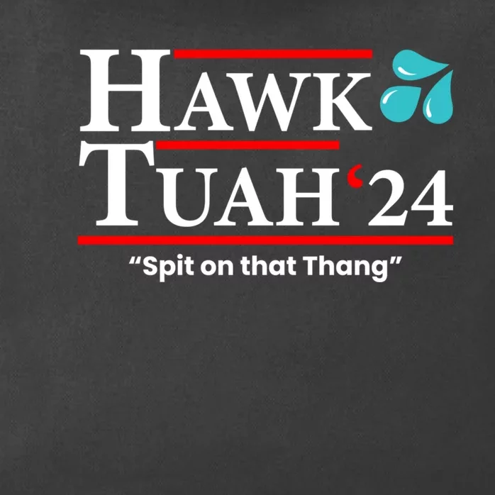 Hawk Tuah 24 Spit On That Thang Zip Tote Bag