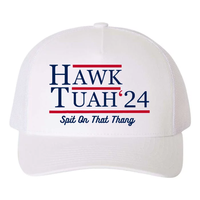 Hawk Tuah 24 Spit On That Thang Yupoong Adult 5-Panel Trucker Hat