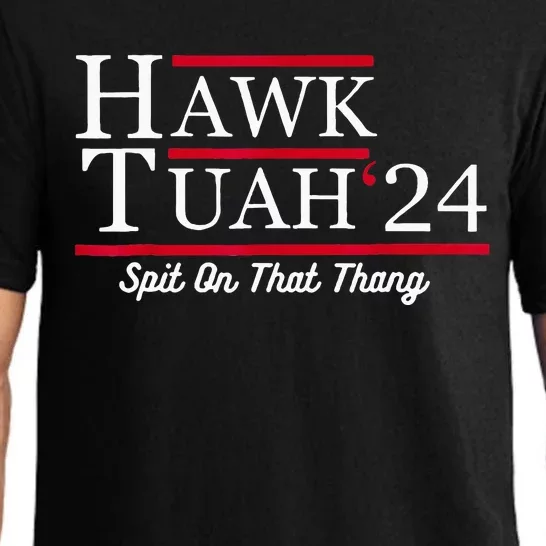 Hawk Tuah 24 Spit On That Thang Pajama Set