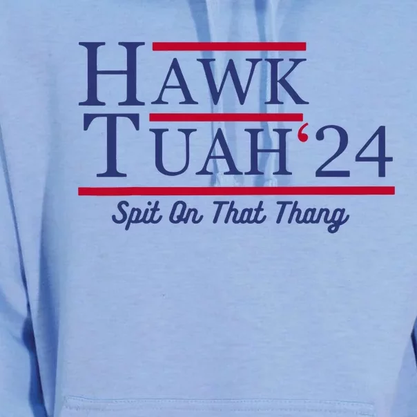 Hawk Tuah 24 Spit On That Thang Unisex Surf Hoodie