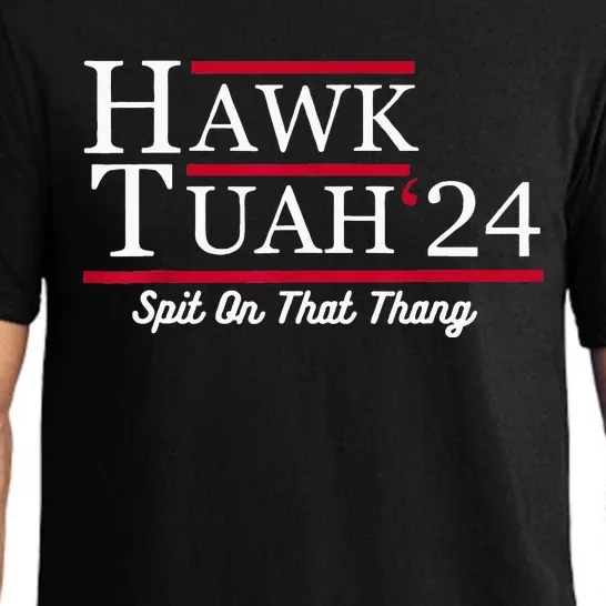 Hawk Tuah 24 Spit On That Thang Pajama Set