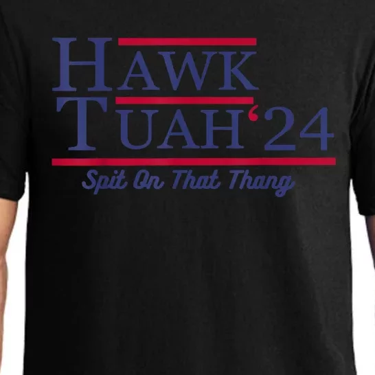 Hawk Tuah 24 Spit On That Thang Gift Pajama Set