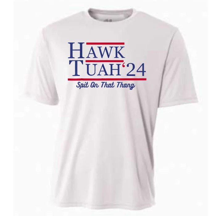 Hawk Tuah 24 Spit On That Thang Cooling Performance Crew T-Shirt