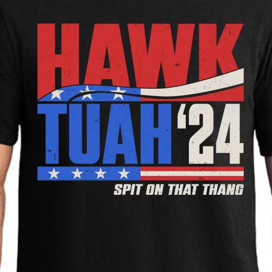 Hawk Tuah 2024 Spit On That Thang Pajama Set