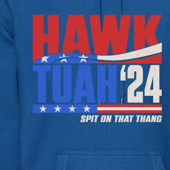 Hawk Tuah 2024 Spit On That Thang Premium Hoodie