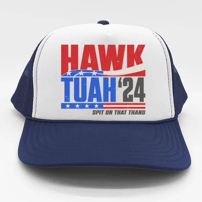 Hawk Tuah 2024 Spit On That Thang Trucker Hat