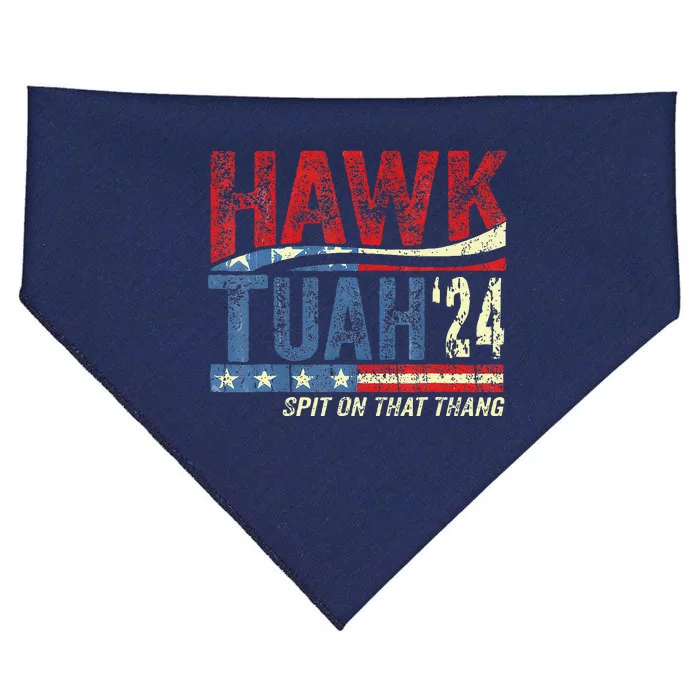 Hawk Tuah 24 Spit On That Thang USA-Made Doggie Bandana