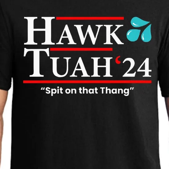 Hawk Tuah 24 Spit On That Thang Pajama Set