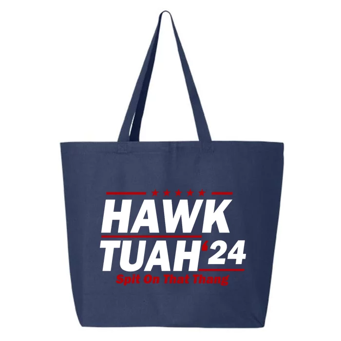 Hawk Tuah 24 Spit On That Thang Funny Saying 25L Jumbo Tote