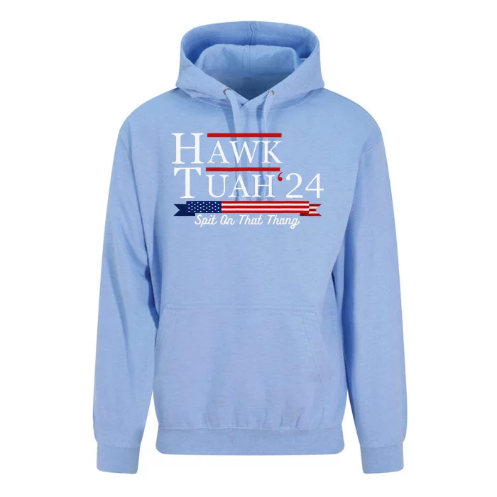 Hawk Tuah 24 Spit On That Thang Unisex Surf Hoodie