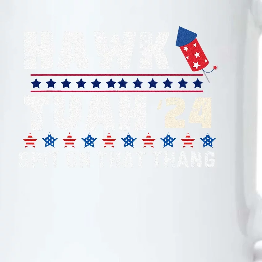 Hawk Tuah 24 Spit On That Thang America Funny Trending Meme Black Color Changing Mug