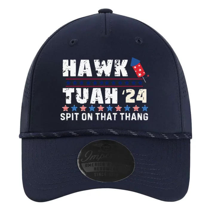 Hawk Tuah 24 Spit On That Thang America Funny Trending Meme Performance The Dyno Cap