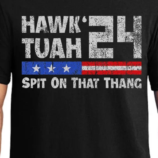 Hawk Tuah 24 Spit On That Thang Pajama Set