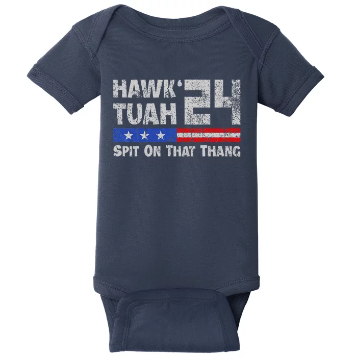 Hawk Tuah 24 Spit On That Thang Baby Bodysuit