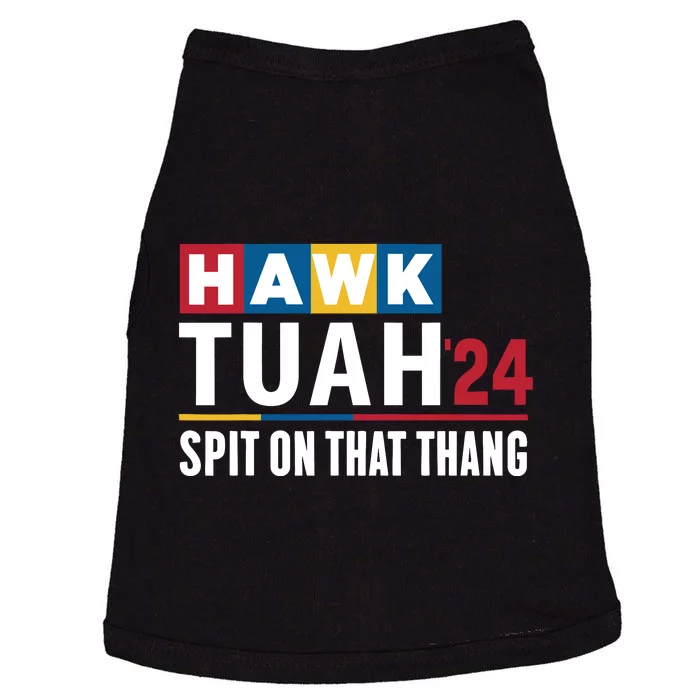 Hawk Tuah 24 Spit On That Thang Funny Saying Doggie Tank