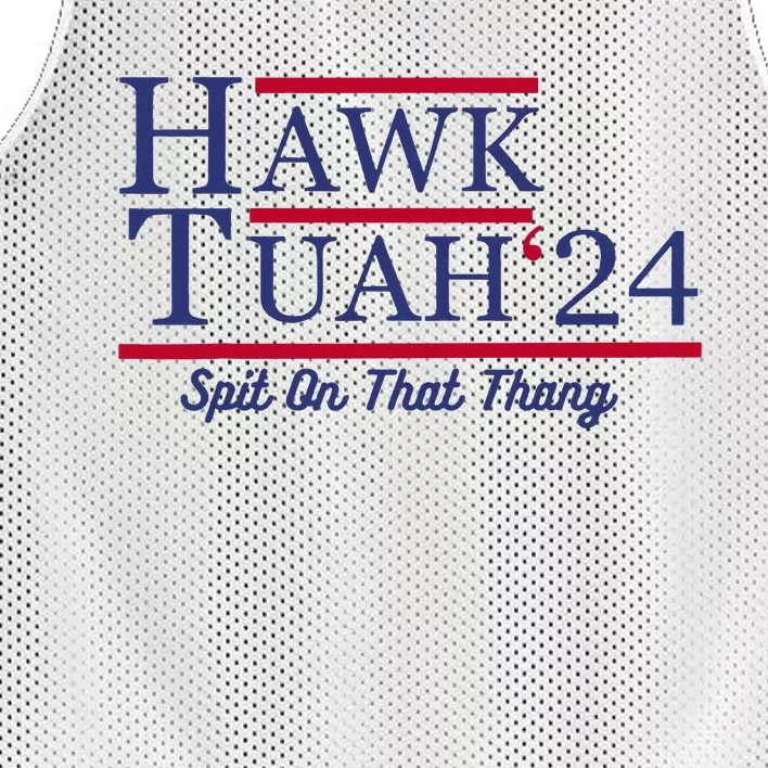 Hawk Tuah 24 Spit On That Thang Mesh Reversible Basketball Jersey Tank