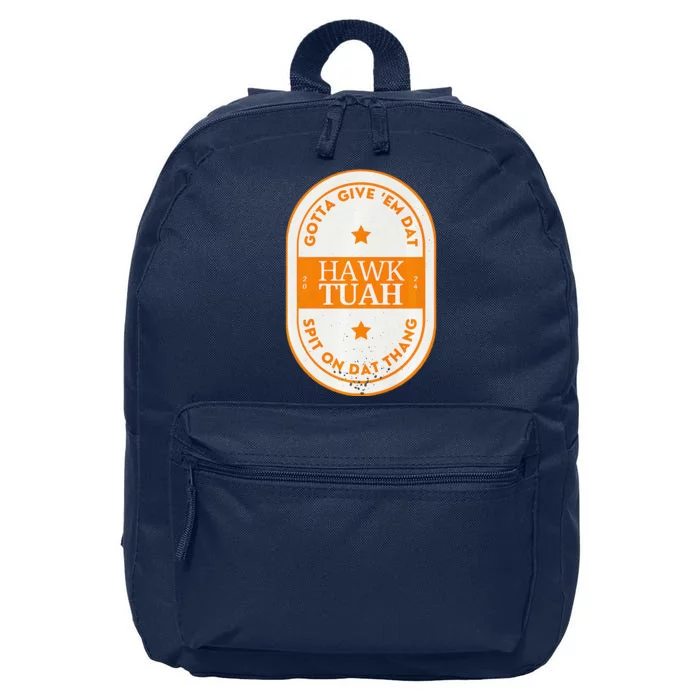 Hawk Tuah 2024 Tennessee Premium 16 in Basic Backpack