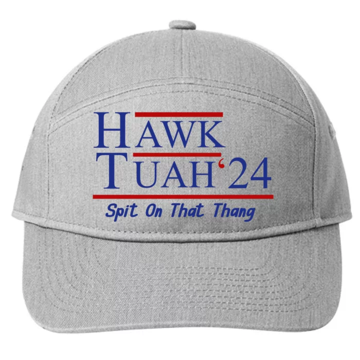 Hawk Tuah 24 Spit On That Thang 7-Panel Snapback Hat