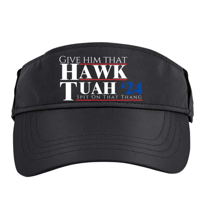 Hawk Tuah 24 Spit On That Thang Adult Drive Performance Visor