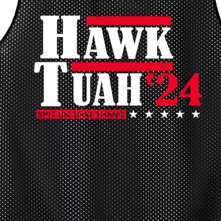 Hawk Tuah 24 Spit On That Thang Mesh Reversible Basketball Jersey Tank