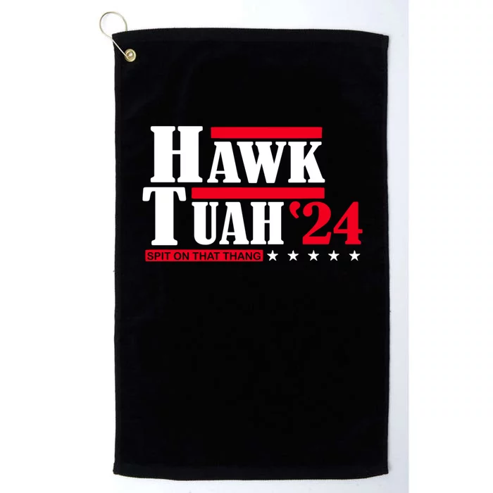 Hawk Tuah 24 Spit On That Thang Platinum Collection Golf Towel