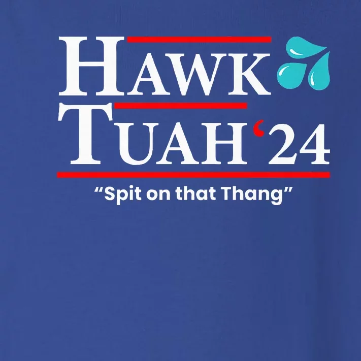 Hawk Tuah 24 Spit On That Thang Toddler Long Sleeve Shirt