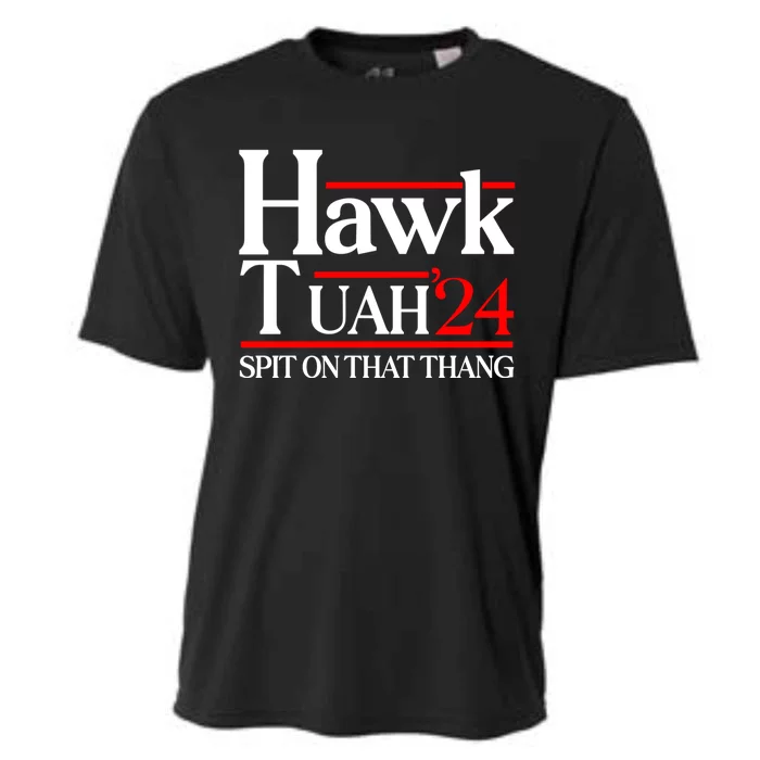 Hawk Tuah 24 Spit On That Thang Cooling Performance Crew T-Shirt