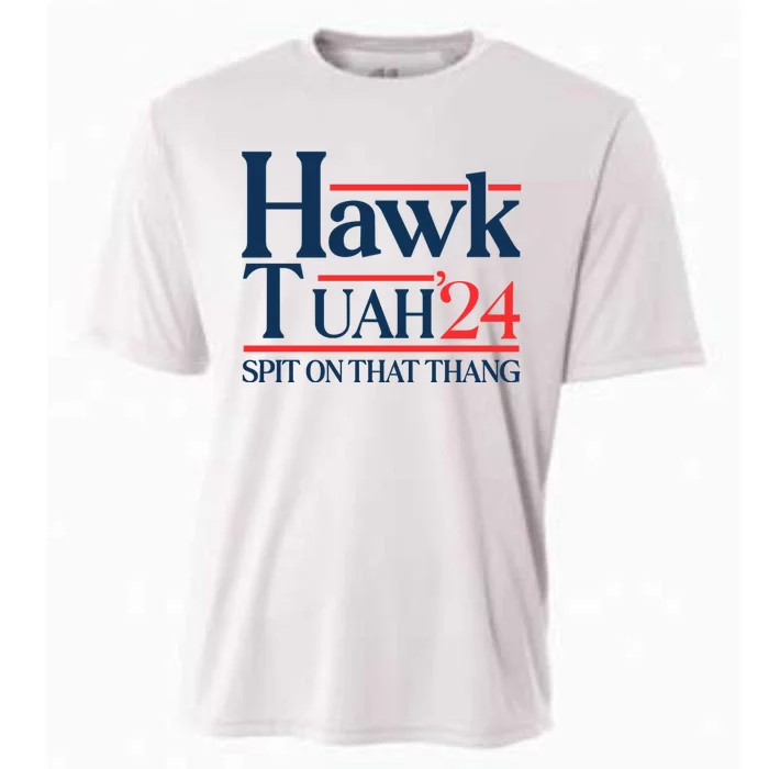 Hawk Tuah 24 Spit On That Thang Cooling Performance Crew T-Shirt