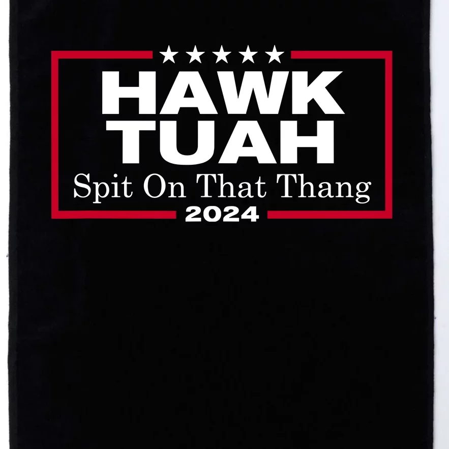 Hawk Tuah 24 Spit On That Thang Platinum Collection Golf Towel