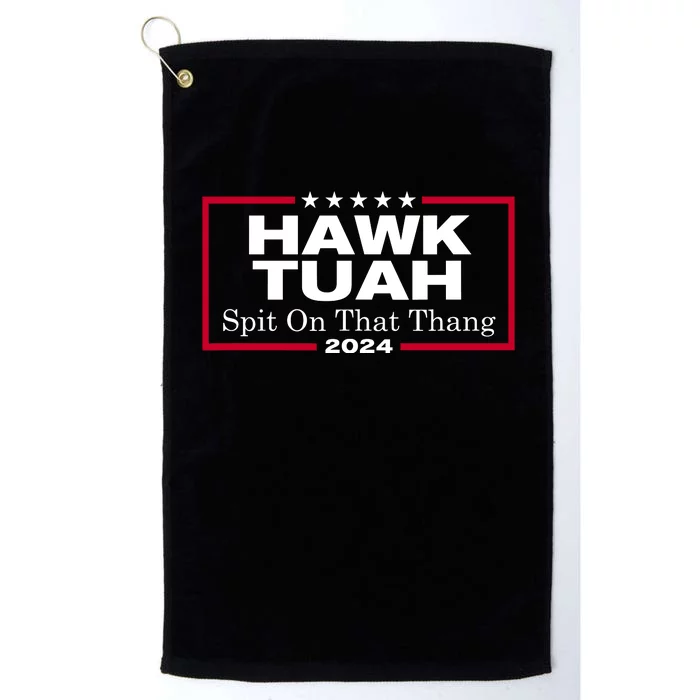 Hawk Tuah 24 Spit On That Thang Platinum Collection Golf Towel