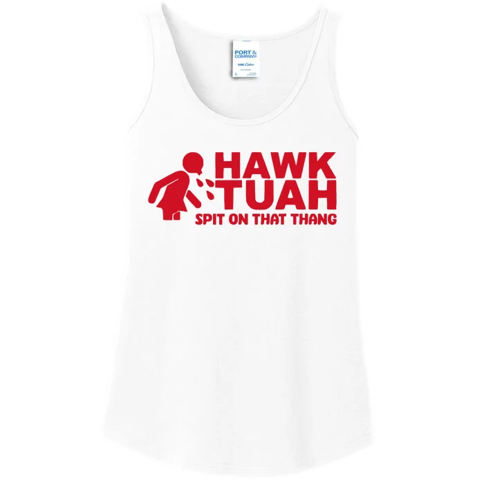 Hawk Tush 2024 Election Parody Ladies Essential Tank