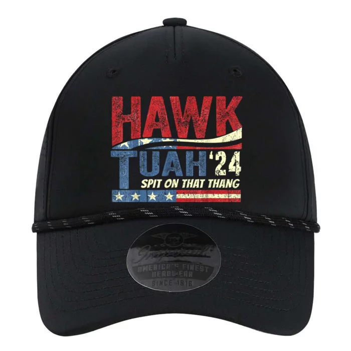 Hawk Tuah 24 Spit On That Thang Hawk Tuah 2024 Funny Viral Design Performance The Dyno Cap