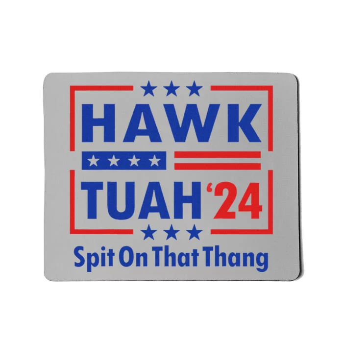 Hawk Tush 2024 Usa Flag Election Parody Mousepad