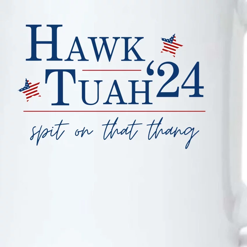 Hawk Tuah 24 Election Tiktok Trend Political Funny Black Color Changing Mug