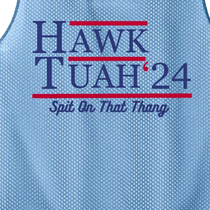 Hawk Tuah 24 Spit On That Thang Mesh Reversible Basketball Jersey Tank