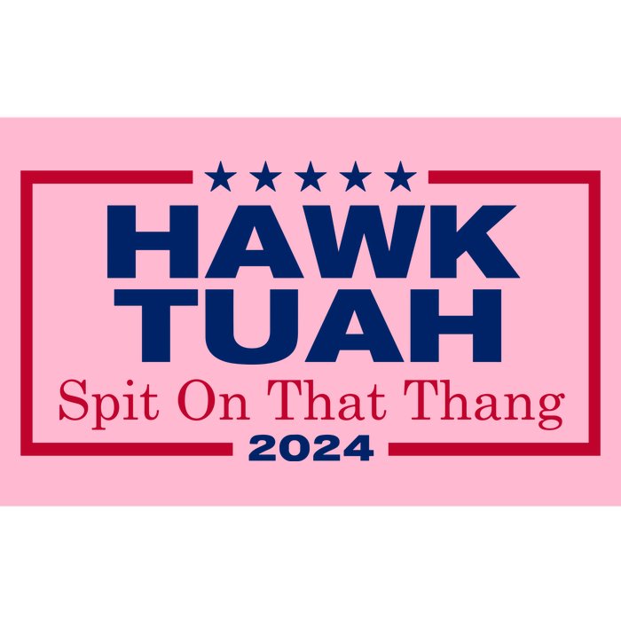 Hawk Tuah 24 Spit On That Thang Funny Quote Bumper Sticker