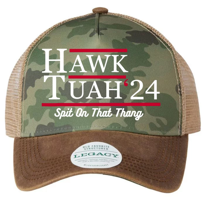 Hawk Tuah 24 Spit On That Thang Legacy Tie Dye Trucker Hat