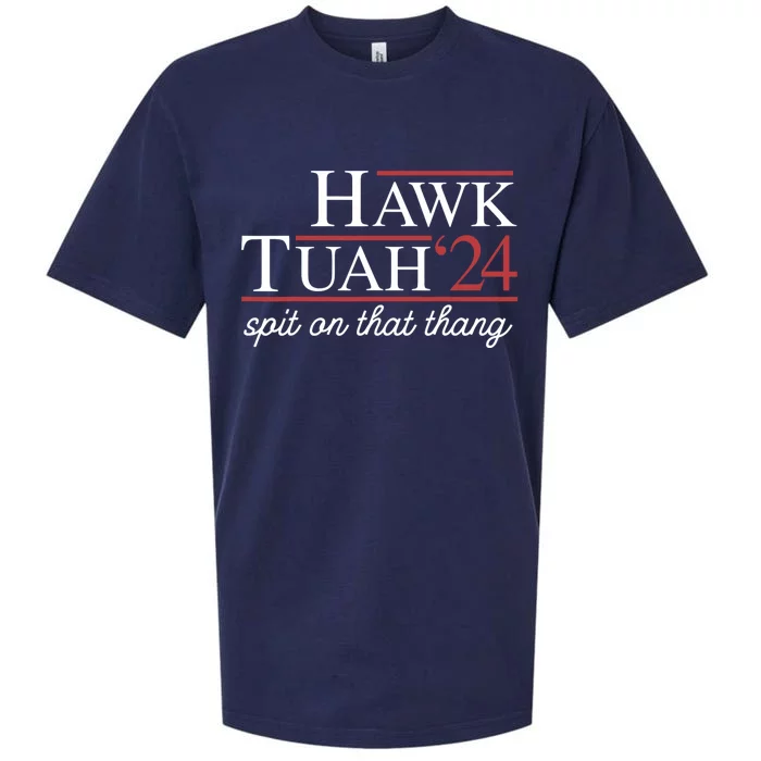 Hawk Tuah 24 Spit On That Thang Sueded Cloud Jersey T-Shirt