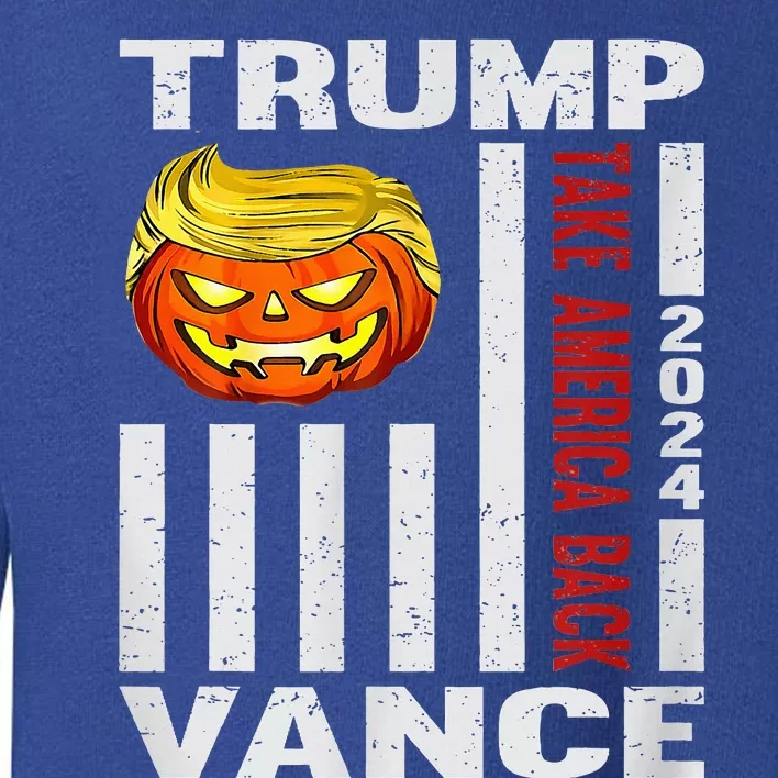 Happy.Halloween Trump 2024 Toddler Sweatshirt