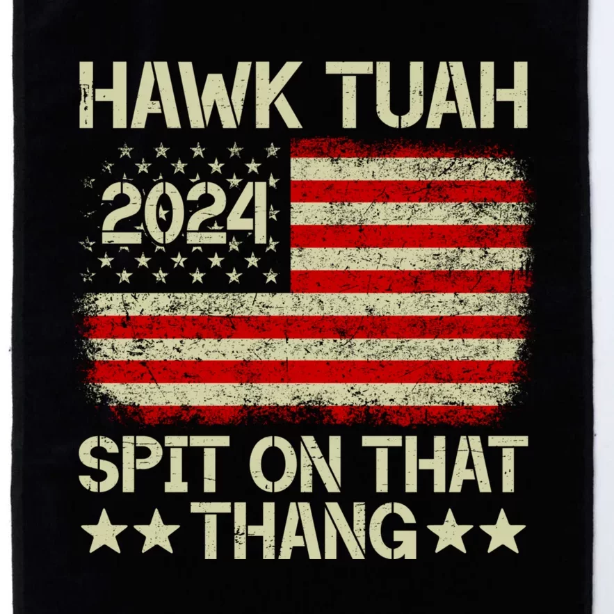 Hawk Tuah 24 Spit On That Thang Platinum Collection Golf Towel