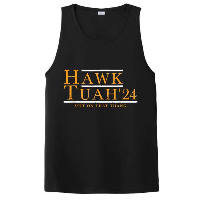 Hawk Tuah 24 Spit On That Thang Performance Tank