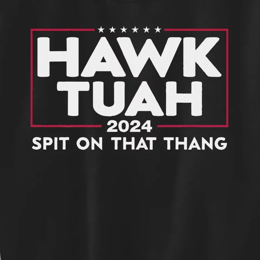 Hawk Tush 2024 Funny Design Kids Sweatshirt