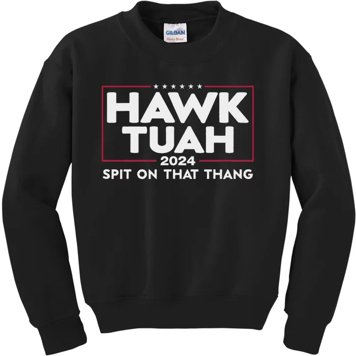 Hawk Tush 2024 Funny Design Kids Sweatshirt