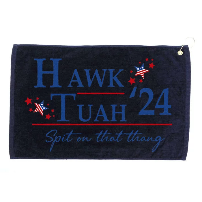 Hawk Tuah 2024 Patriotic Election Stars Grommeted Golf Towel