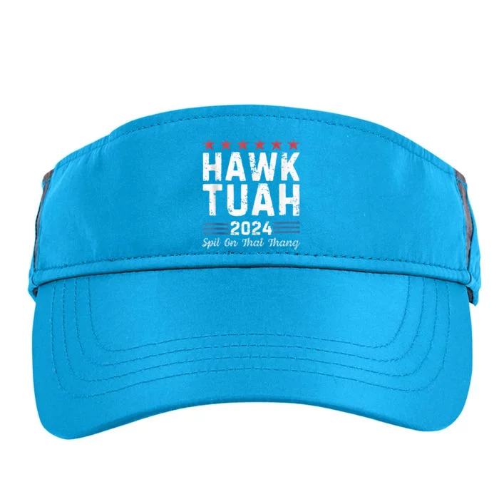 Hawk Tuah 24 Spit On That Thang Adult Drive Performance Visor