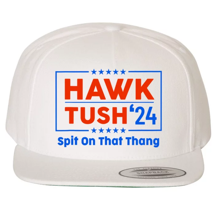 Hawk Tuah 24 Spit On That Thang Wool Snapback Cap