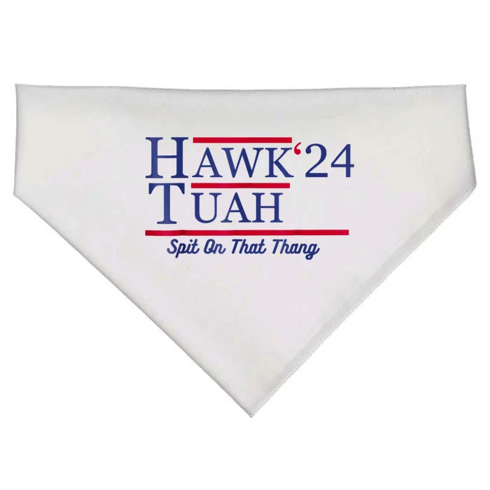 Hawk Tuah 24 Spit On That Thang USA-Made Doggie Bandana