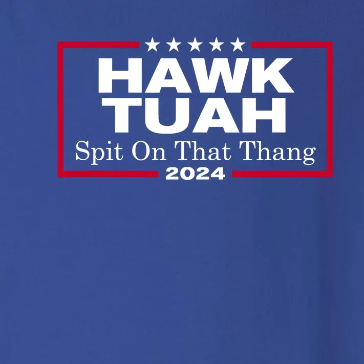 Hawk Tuah 24 Spit On That Thang Toddler Long Sleeve Shirt